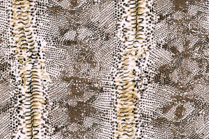 复古蛇纹肌理面料印花素材，适用于高端服装印花设计