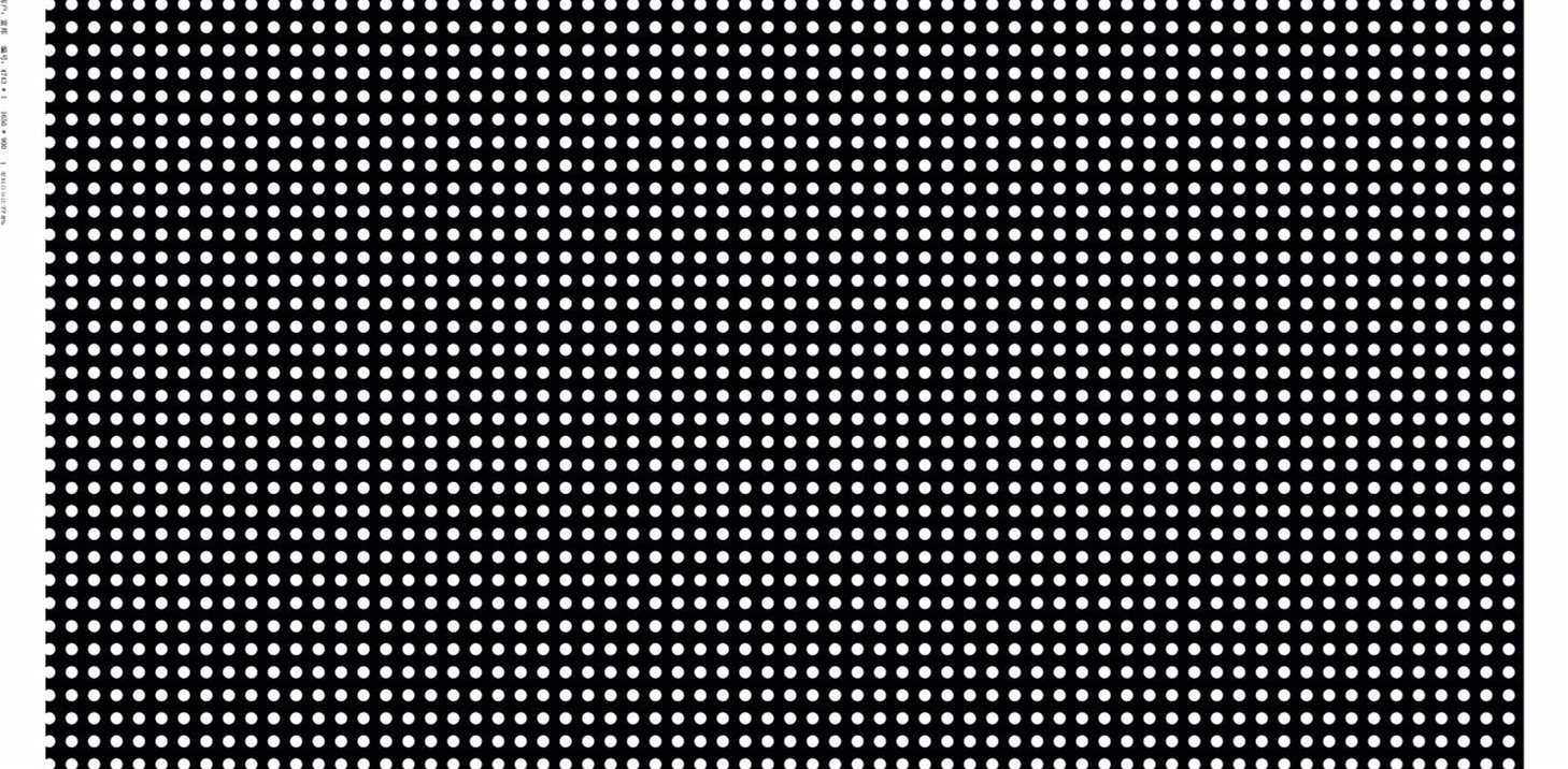 经典波点阵列面料印花素材,适用于服装印花设计与数码印制