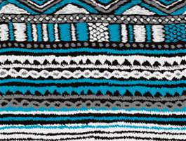 民族风条纹几何图案面料印花素材，适用于服装印花设计