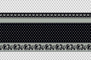 简约几何心形条纹面料印花素材，适用于服装印花设计