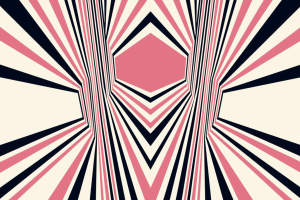 几何放射线条风面料印花素材，适用于潮流服装印花设计