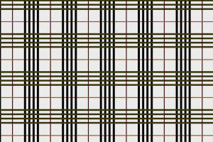 经典格纹面料印花素材图，适用于服装印花设计与数码印制