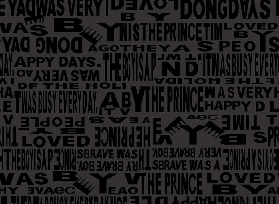 复古文字叠印面料印花素材,适用于T恤与休闲服装印花设计