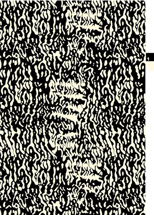 抽象波浪纹理面料印花素材,适用于服装印花设计与数码印染