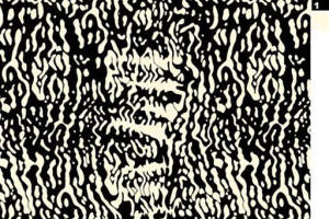 抽象波浪纹理面料印花素材，适用于服装印花设计与数码印染