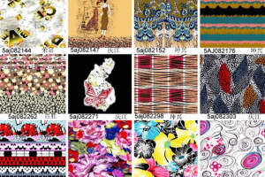 精选服装印花素材图库：多样面料印花设计，适配春夏装与潮流服饰