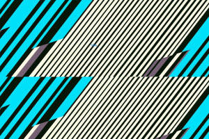 几何条纹面料印花素材｜高对比度服装印花设计图