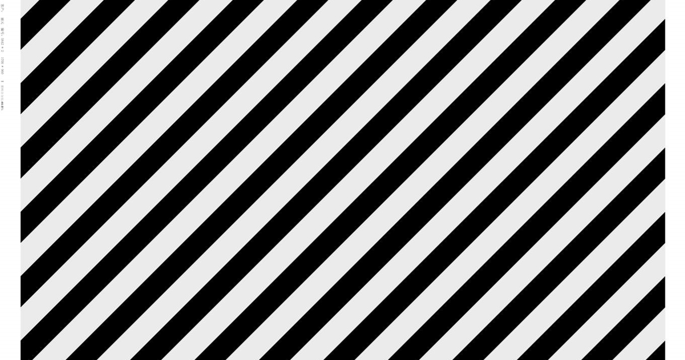 经典黑白斜条纹面料印花素材,适用于服装印花设计与数码印制