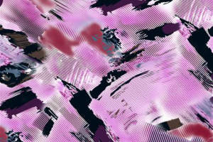 抽象动感粉色系面料印花素材，适用于时尚服装印花设计