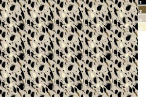 抽象泼墨风面料印花素材，适用于休闲服装印花设计