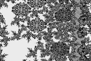 复古蕾丝风面料印花素材，适用于高端服装印花设计