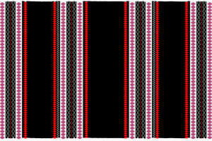 民族风条纹面料印花素材，适用于服装印花设计与数码印染