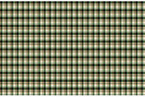 经典绿棕格纹面料印花素材，适用于休闲服装印花设计
