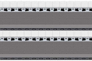 北欧风几何熊纹面料印花素材，适用于服装印花设计