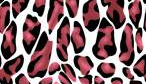 红黑豹纹面料印花素材图,适用于服装印花设计与数码印染