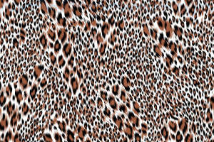 经典豹纹面料印花素材图，适用于服装印花设计与数码印染