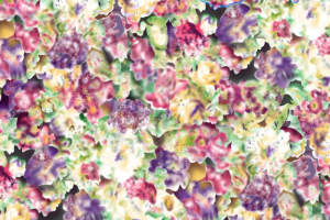 繁花叠影面料印花素材，适用于春夏服装印花设计