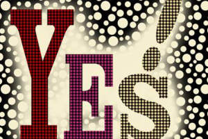 波点网格字母艺术风面料印花素材，适用于服装印花设计