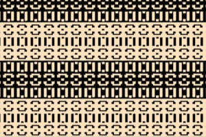 几何条纹面料印花素材图，适用于服装印花设计与数码印染