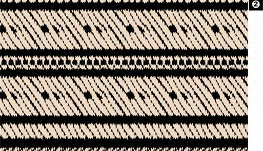 简约几何条纹面料印花素材,适用于休闲服装印花设计