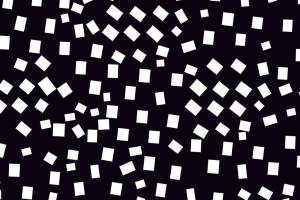 黑白几何碎方块面料印花素材，适用于现代简约服装印花设计