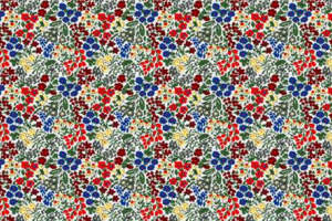 复古碎花面料印花素材图，适用于春夏服装印花设计