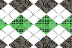 几何菱格拼接风面料印花素材，适用于服装印花设计与定制