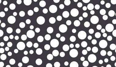 黑白圆点抽象纹理面料印花素材,适用于服装印花设计