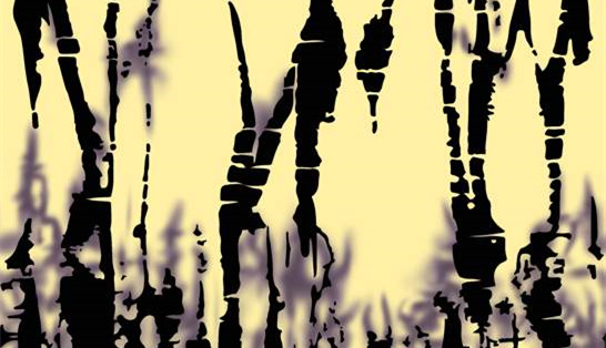 抽象裂纹肌理面料印花素材,适用于服装印花设计与创意服饰开发