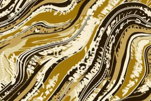 复古流线型面料印花素材，适用于服装印花设计的高清纹理图