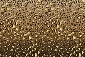 复古豹纹面料印花素材图，适用于服装印花设计与数码印染