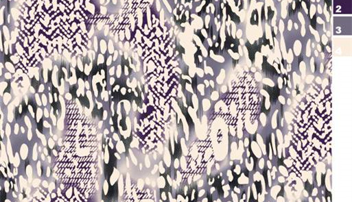 抽象肌理风面料印花素材,适用于服装印花设计的高清花型图