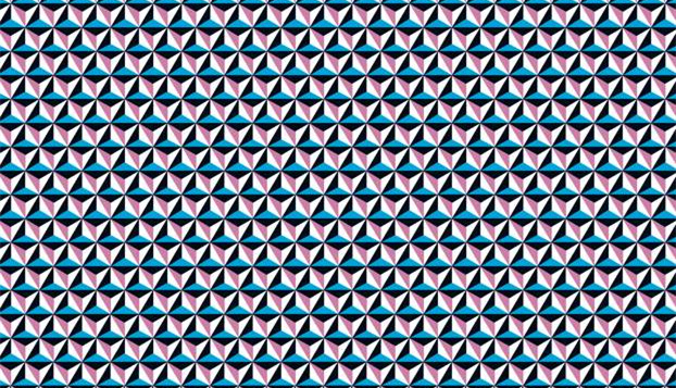 几何三角拼接面料印花素材,适用于现代简约服装印花设计