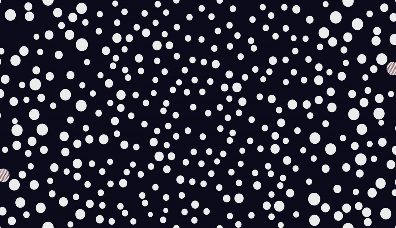 简约波点面料印花素材,适用于服装印花设计的高清纹理图