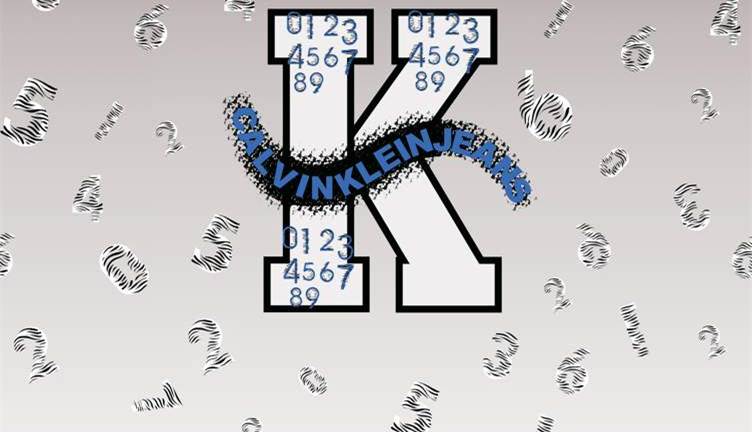 复古字母与斑马纹融合的服装印花素材,适用于潮流T恤与牛仔面料印花