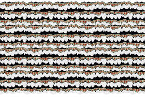 波浪条纹抽象印花面料图案，适用于服装印花设计的高清素材