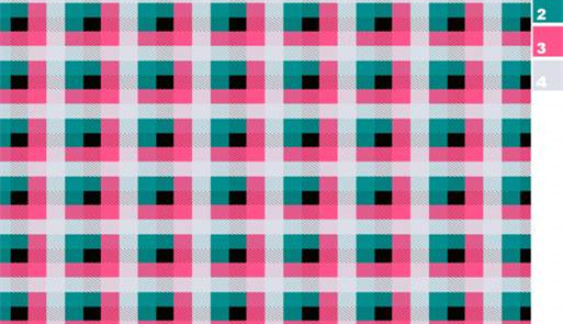 几何方格撞色面料印花素材,适用于休闲服装印花设计