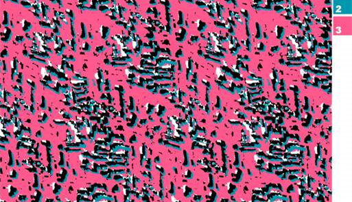 高对比度抽象肌理面料印花素材,适用于潮流服装印花设计