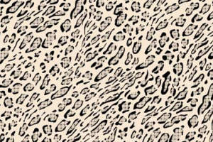经典豹纹面料印花素材，适用于服装印花设计与时尚服饰开发