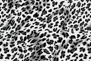 经典豹纹面料印花素材图，适用于服装印花设计与数码印制