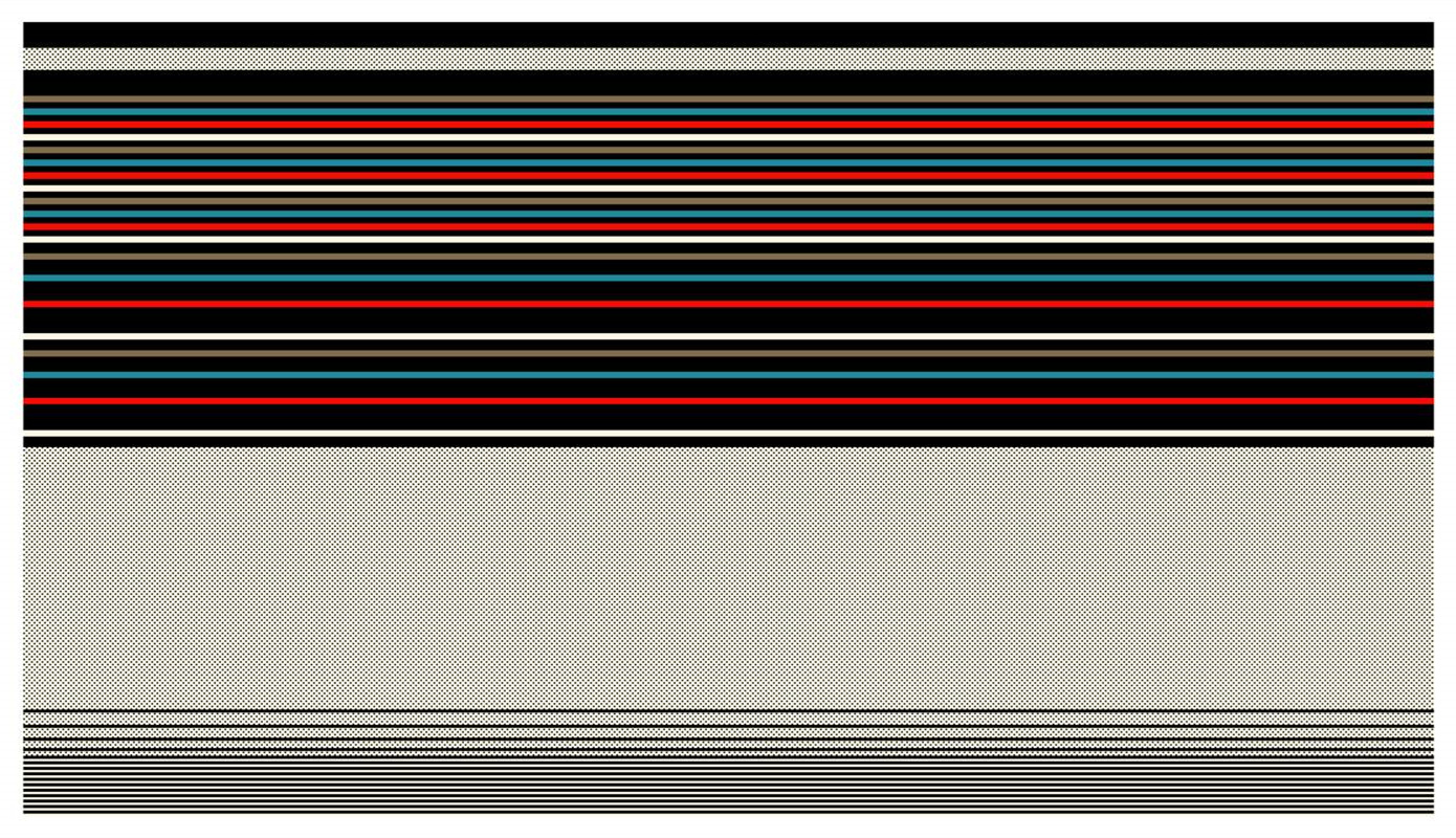 复古条纹面料印花素材图,适用于服装印花设计与数码印染