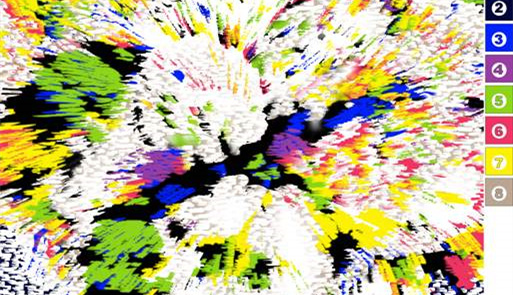 抽象泼墨风面料印花素材,适用于潮流服装印花设计