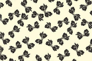 复古波点蝴蝶结面料印花素材，适用于女装衬衫与童装服装印花设计