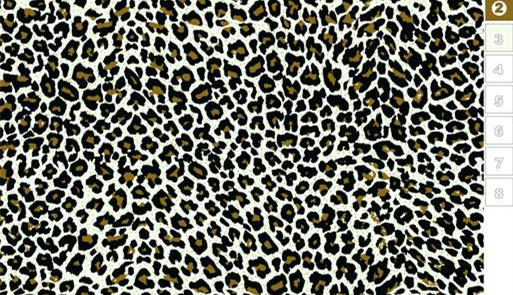 经典豹纹面料印花素材图,适用于服装印花设计与数码印染