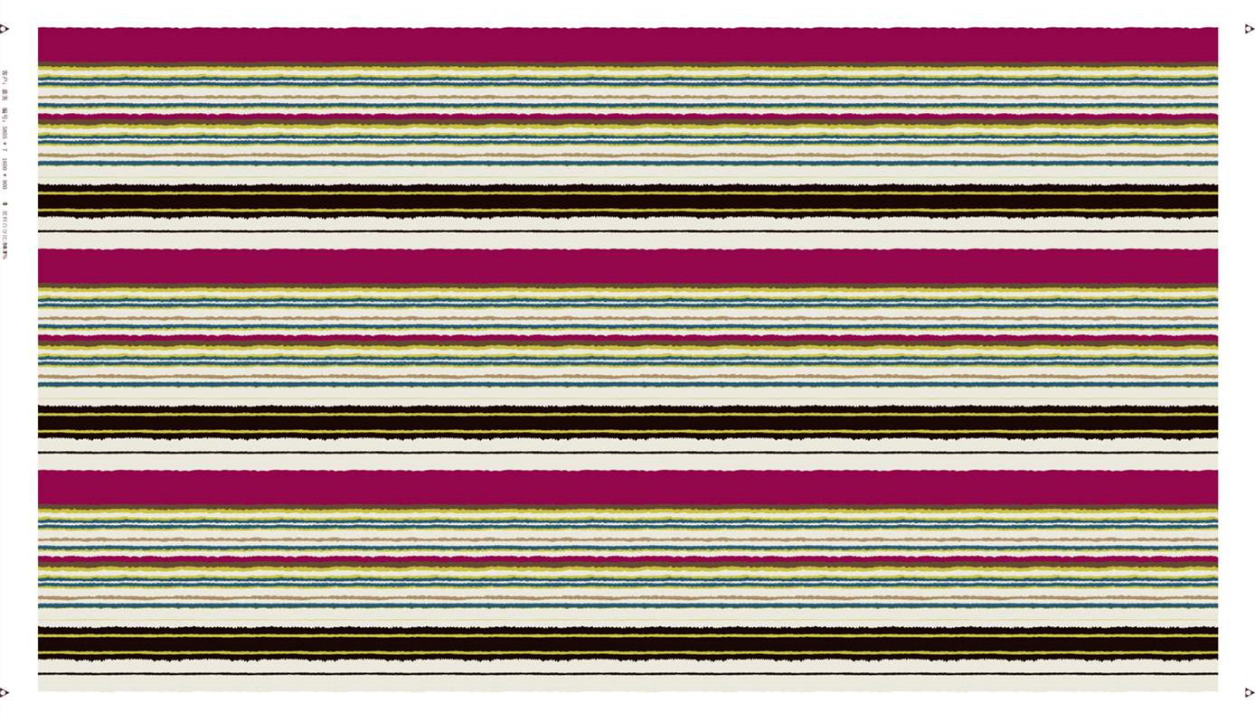 复古手绘风条纹面料印花素材,适用于服装印花设计与数码印染