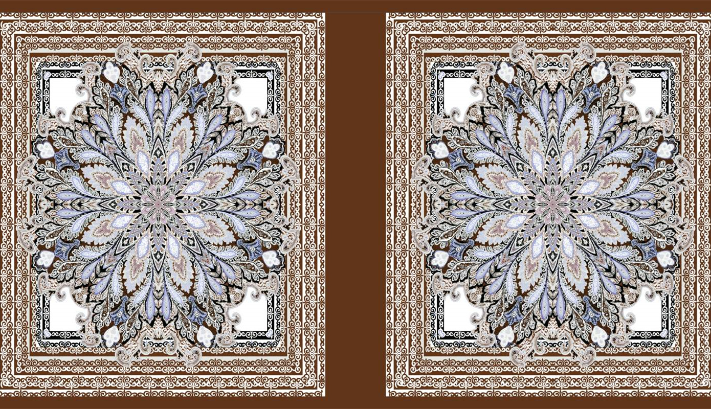 复古巴洛克风面料印花素材,适用于高端服装印花设计