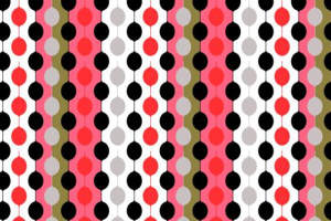 现代几何圆点条纹服装印花设计素材