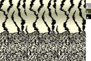 时尚豹纹斑马纹面料印花素材，服装印花设计必备