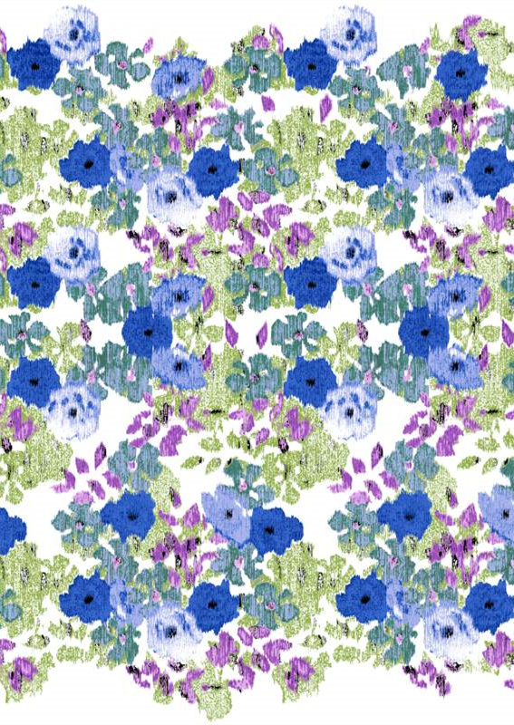 清新花卉面料印花素材 春夏服装印花设计灵感