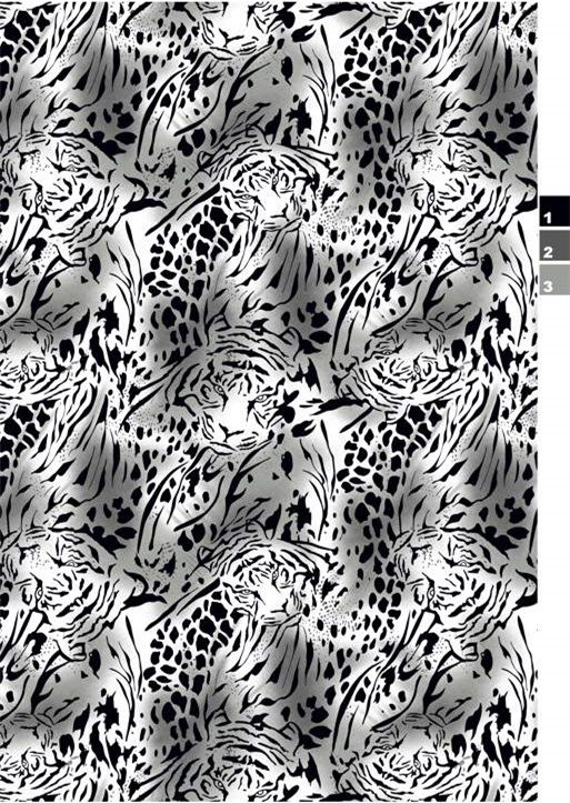 狂野动物纹理面料印花素材 服装印花设计必备